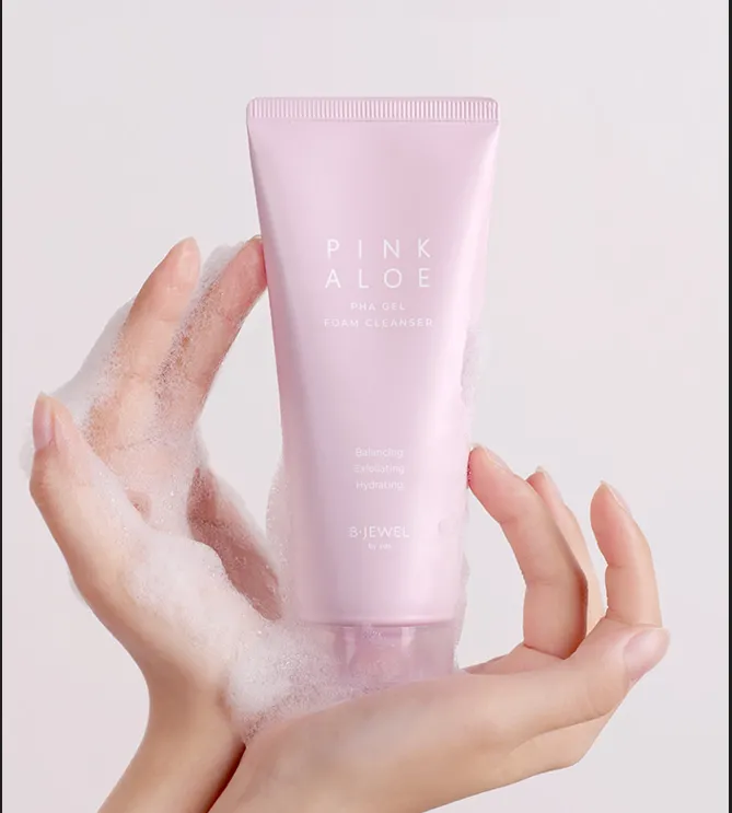 BJEWEL Pink Aloe PHA Gel Cleanser 150ml