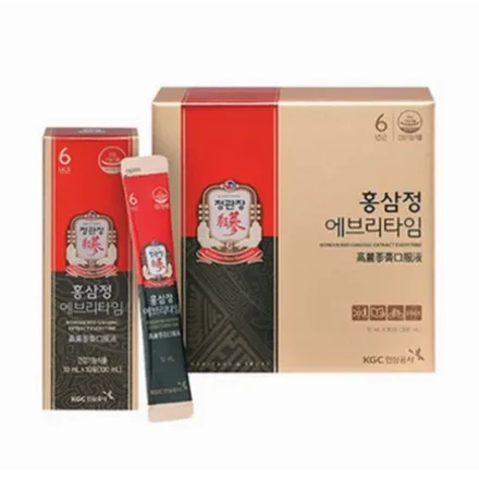 6-year-old Red Ginseng Extract Everyone 10ml × 30 sticks