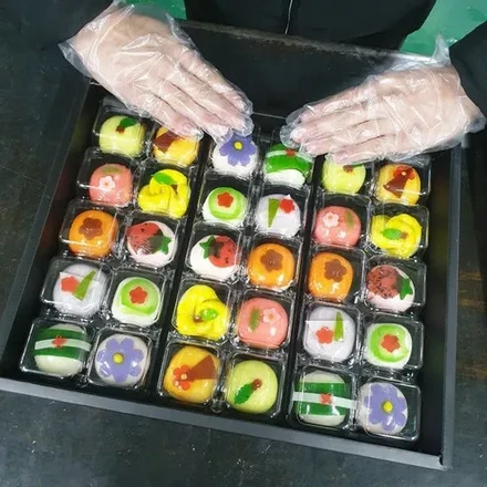 Premium Handmade Traditional Korean Wagashi Gift Set – 15 or 30 Pieces, Perfect for Engagement Ceremonies, Parents, or Elderly Gifts