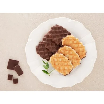 Gomgom Chocolate Waffles, 192g, Pack of 2