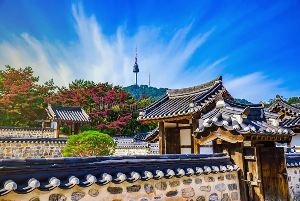 morning-atmosphere-namsangol-traditional-village-seoul-tower-south-korea-morning-atmosphere-namsangol-traditional-157730242.webp