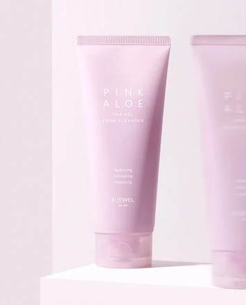 BJEWEL Pink Aloe PHA Gel Cleanser 150ml