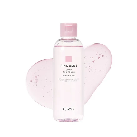 BJEWEL Pink Aloe Glow PHA Toner 200ml <New Version>