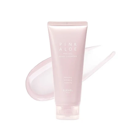 BJEWEL Pink Aloe PHA Gel Cleanser 150ml