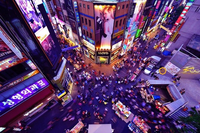 Foreigner Travel K-Pop Culture Experience 1 Day (Hongdae Street, K-Pop Dance Experience, Myeongdong Hiker Ground, Nanta Performance)